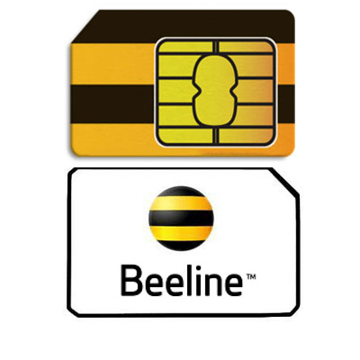 Prepaid Sim card mobile operator «Beeline» Russia